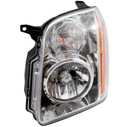 Brock Replacement Driver Halogen Headlight Compatible with 2007-2014 Yukon & Yukon XL 20969894