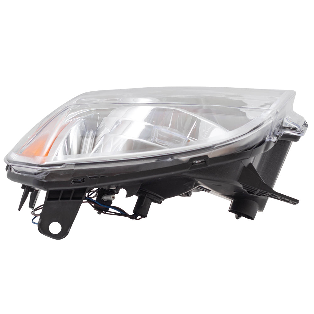 Brock Replacement Driver Halogen Headlight Compatible with 2007-2014 Yukon & Yukon XL 20969894