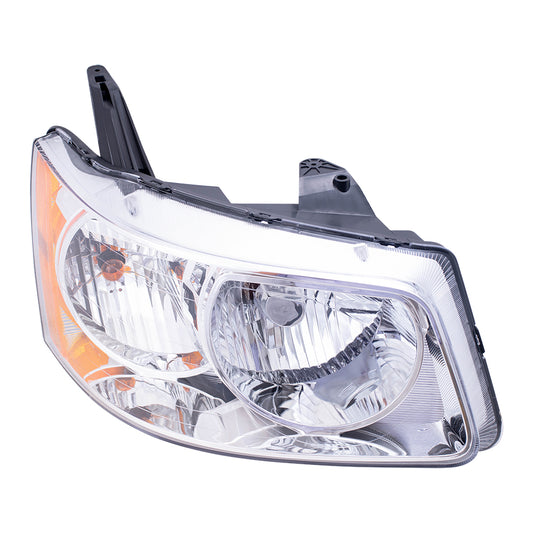 Brock Replacement Passenger Headlight Compatible with 2006-2009 Torrent 15890728