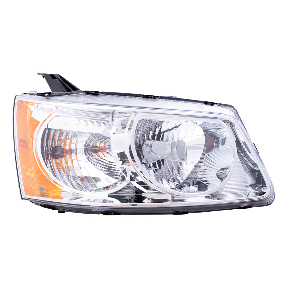 Brock Replacement Passenger Headlight Compatible with 2006-2009 Torrent 15890728