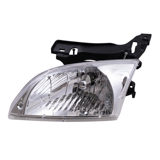 Brock Replacement Driver Headlight Compatible with 2000 2001 2002 Cavalier 22666740