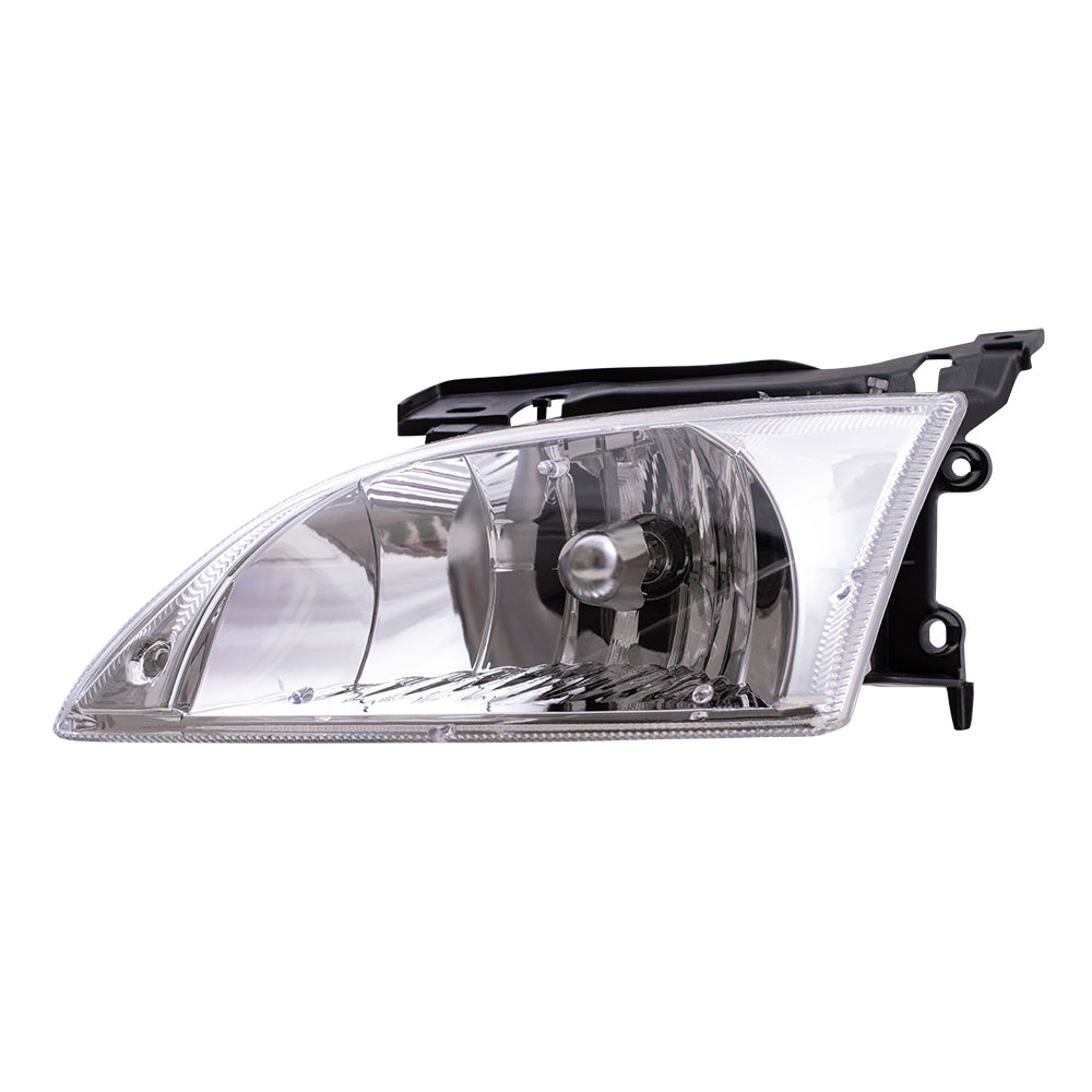 Brock Replacement Driver Headlight Compatible with 2000 2001 2002 Cavalier 22666740