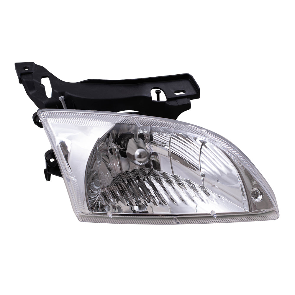 Brock Replacement Passenger Headlight Compatible with 2000 2001 2002 Cavalier 22666741