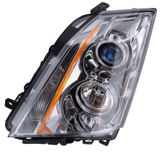 Brock Replacement Driver Halogen Headlight Compatible with 2008-2014 CTS 22783445