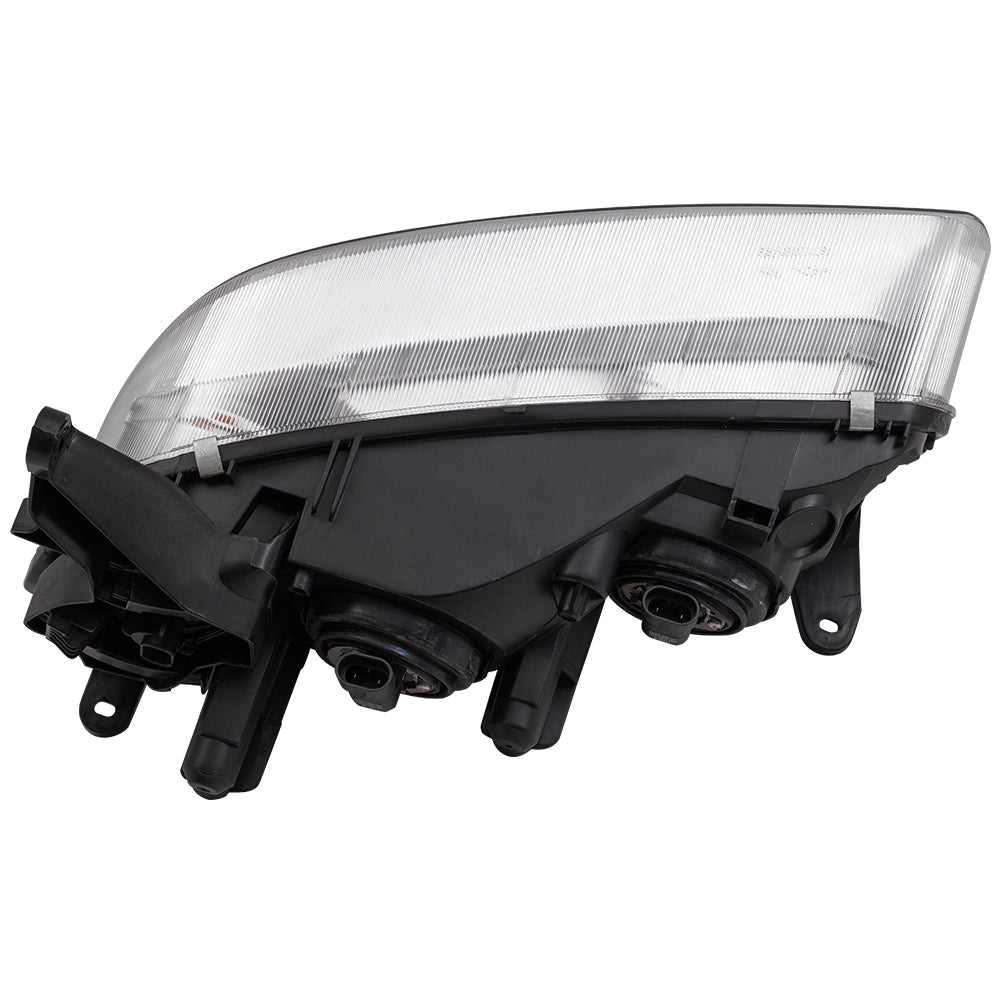 Brock Replacement Driver and Passenger Set Headlights Compatible with 2000 2001 2002 L-Series 90583594 90583595