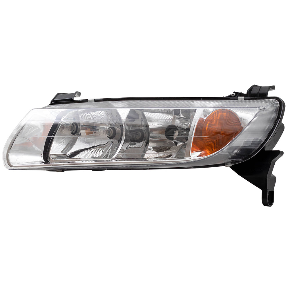 Brock Replacement Driver Headlight Compatible with 2000 2001 2002 L-Series 90583594