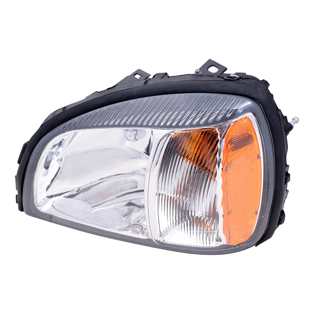 Brock Replacement Driver Headlight Compatible with 2004 2005 DeVille 25769519