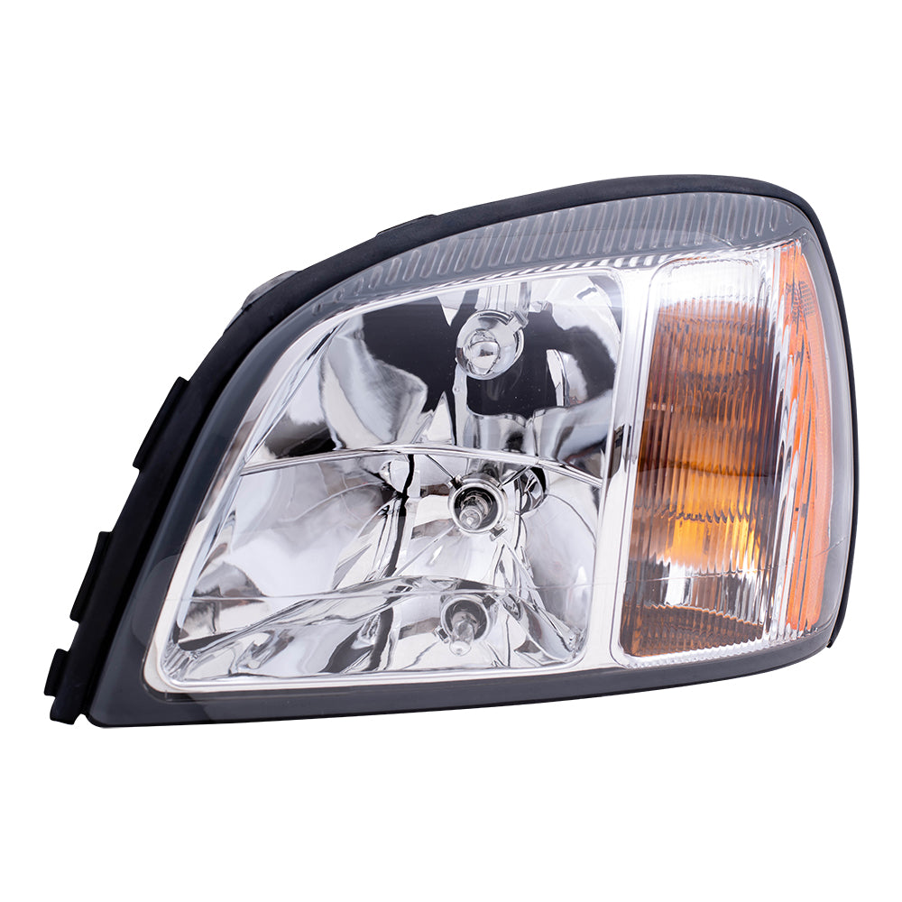 Brock Replacement Driver Headlight Compatible with 2004 2005 DeVille 25769519