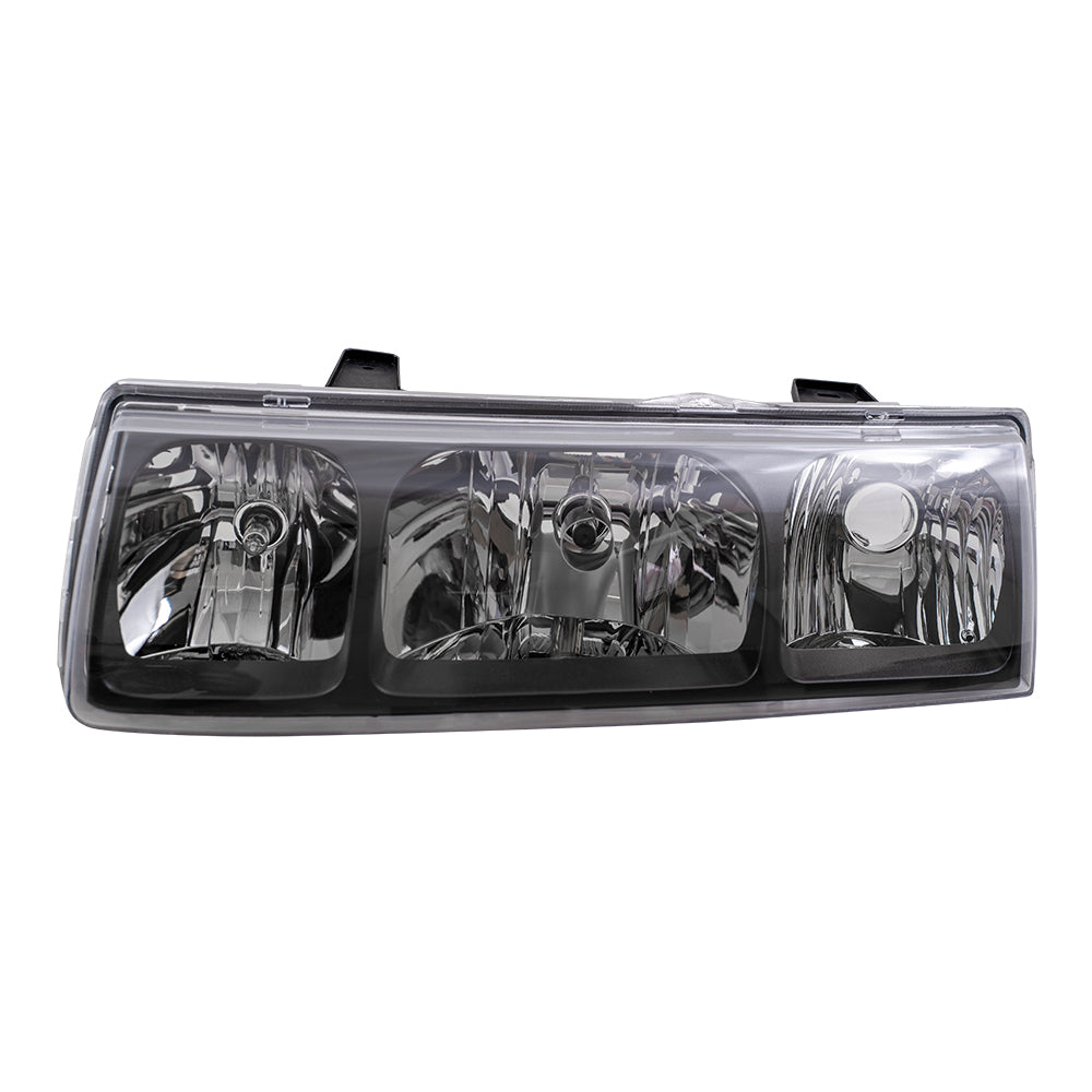 Brock Replacement Driver Headlight Compatible with 2002 2003 2004 Vue 22702945