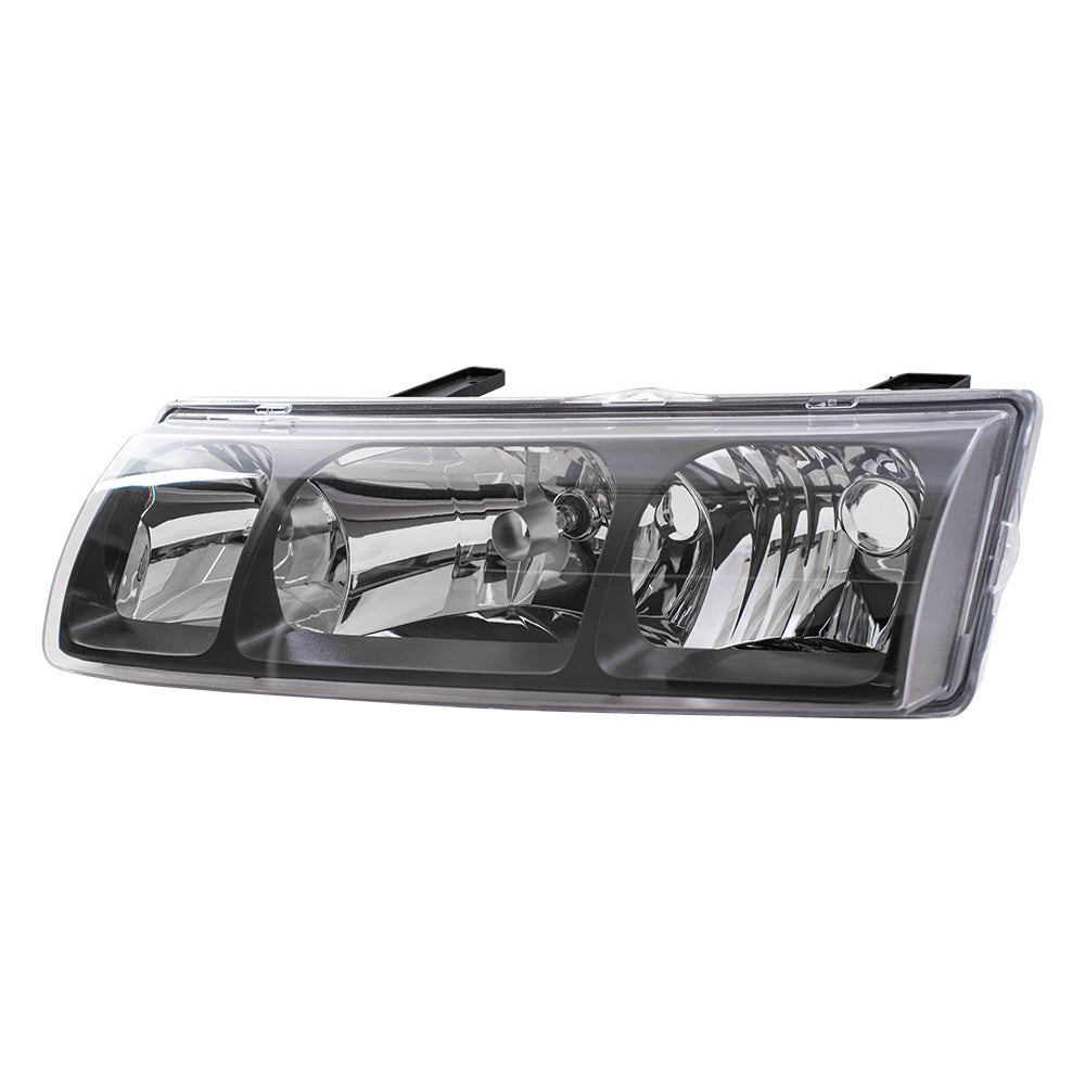 Brock Replacement Driver Headlight Compatible with 2002 2003 2004 Vue 22702945