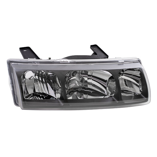 Brock Replacement Passenger Headlight Compatible with 2002 2003 2004 Vue 22702946