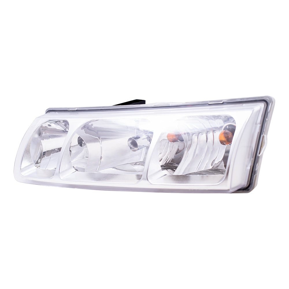 Brock Replacement Driver Headlight Compatible with 2005 Vue 22730381