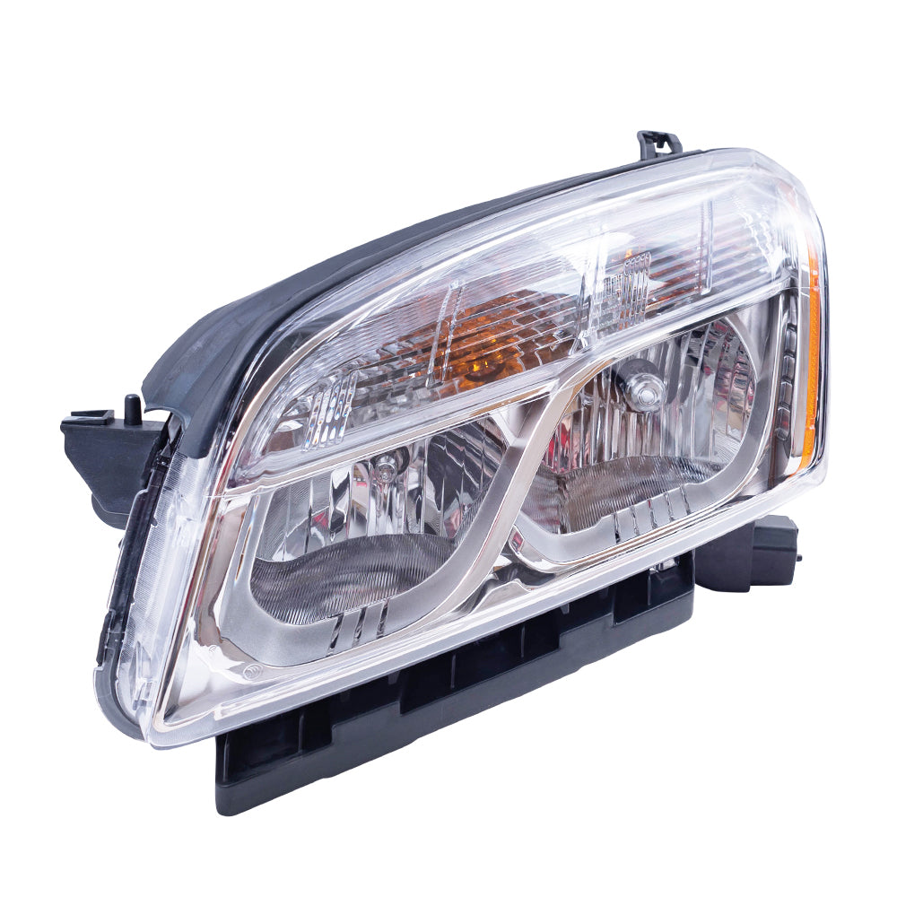 Brock Aftermarket Replacement Driver Left Halogen Combination Headlight Assembly Compatible With 2013-2016 Chevy Trax