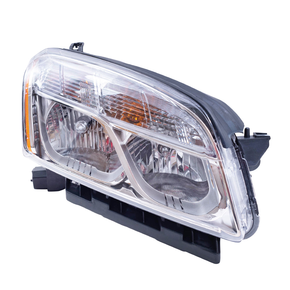 Brock Aftermarket Replacement Passenger Right Halogen Combination Headlight Assembly Compatible With 2013-2016 Chevy Trax