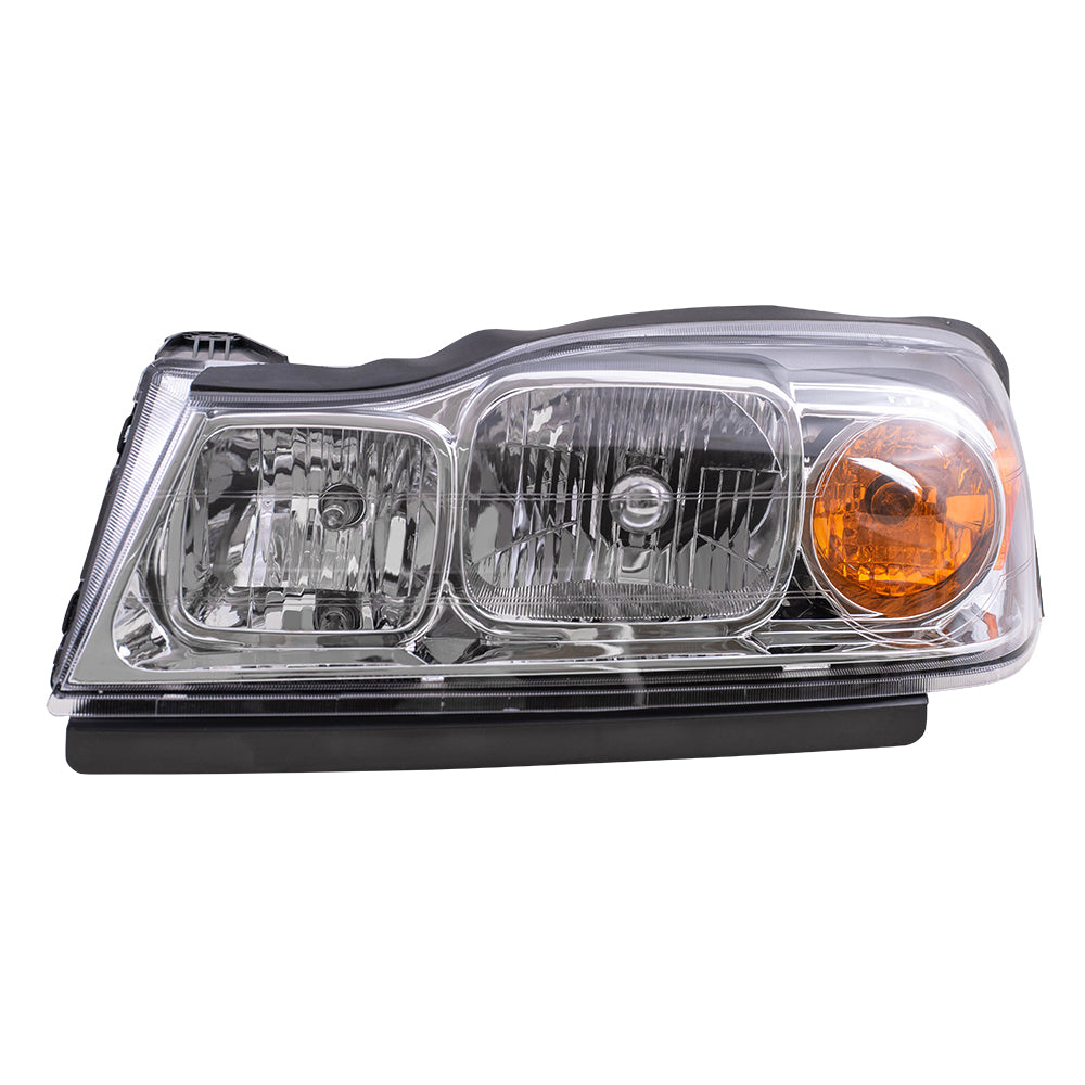 Brock Replacement Driver Headlight Compatible with 2006-2007 Vue 15877671