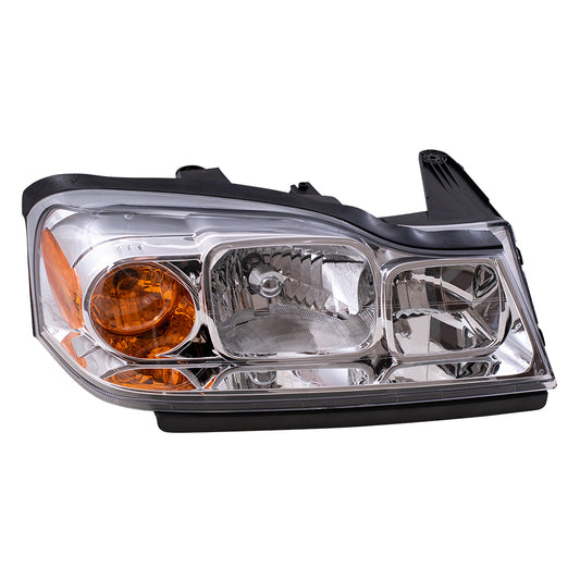 Brock Replacement Passenger Headlight Compatible with 2006-2007 Vue 15877672