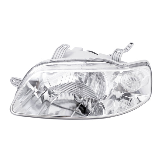 Brock Replacement Driver Side Headlight Assembly Compatible with 2004-2006 Aveo & 2007-2008 Aveo5