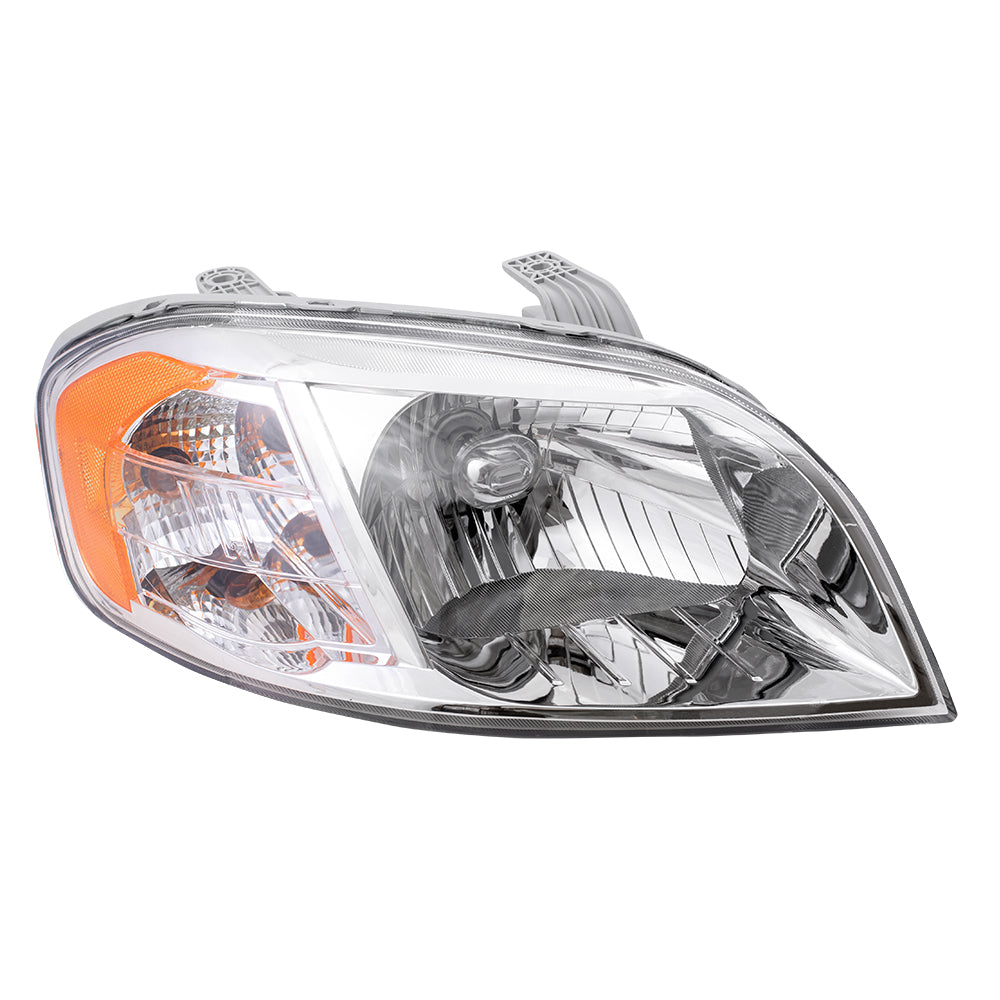 Brock Replacement Passenger Headlight Compatible with 2007-2011 Aveo Sedan Right Headlight with Housing 96650526