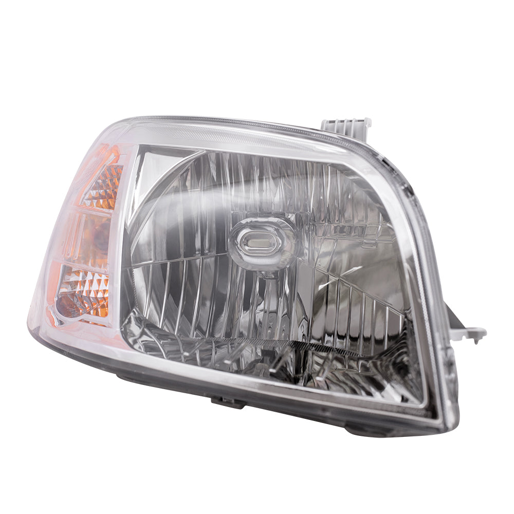 Brock Replacement Passenger Headlight Compatible with 2007-2011 Aveo Sedan Right Headlight with Housing 96650526