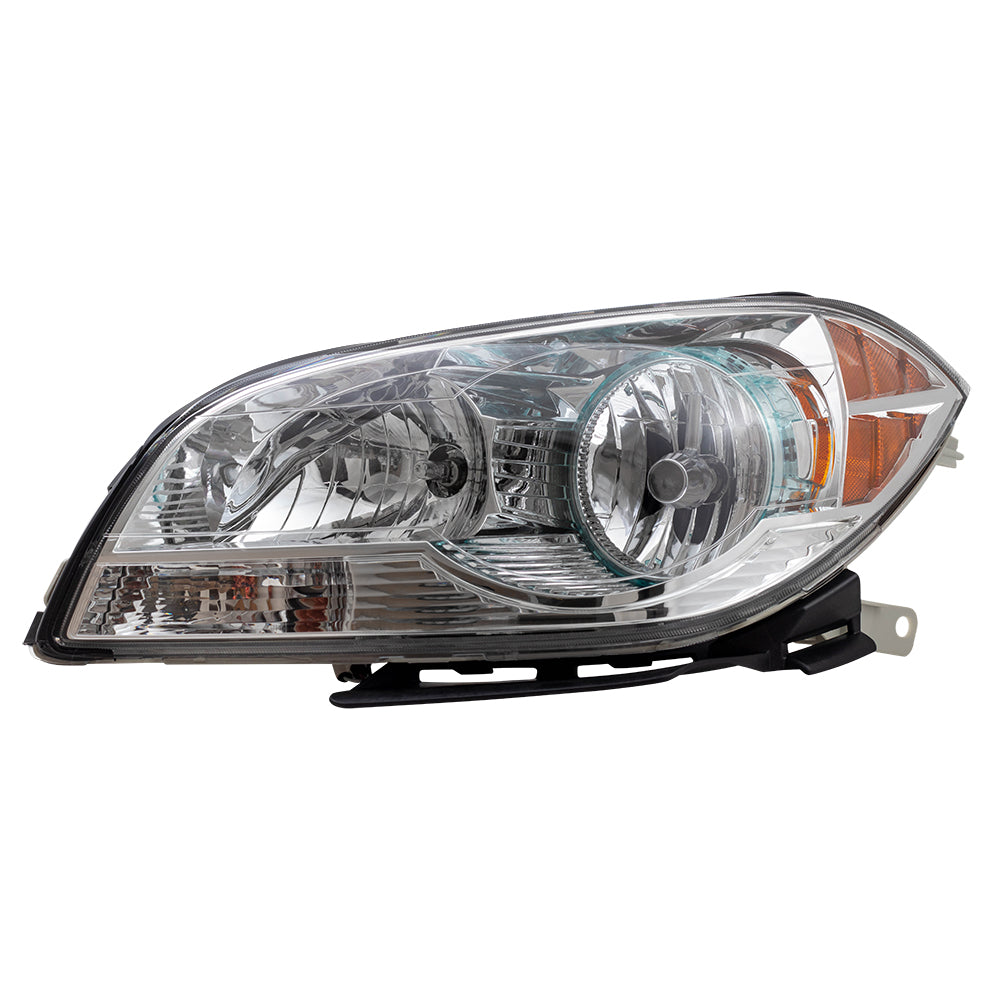 Brock Replacement Driver Headlight Compatible with 2008-2012 Malibu 22897127