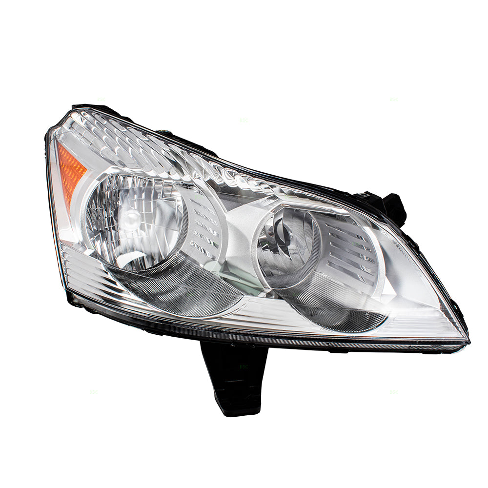 Brock Replacement Passenger Headlight Compatible with 2009 2010 2011 2012 Traverse 20794802