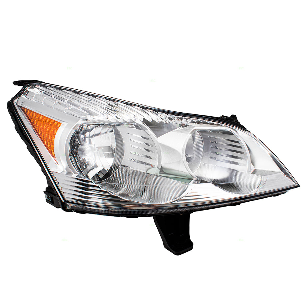 Brock Replacement Passenger Headlight Compatible with 2009 2010 2011 2012 Traverse 20794802