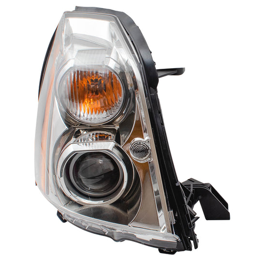 Brock Replacement Passenger HID Headlight Compatible with 2006-2011 DTS 20861481