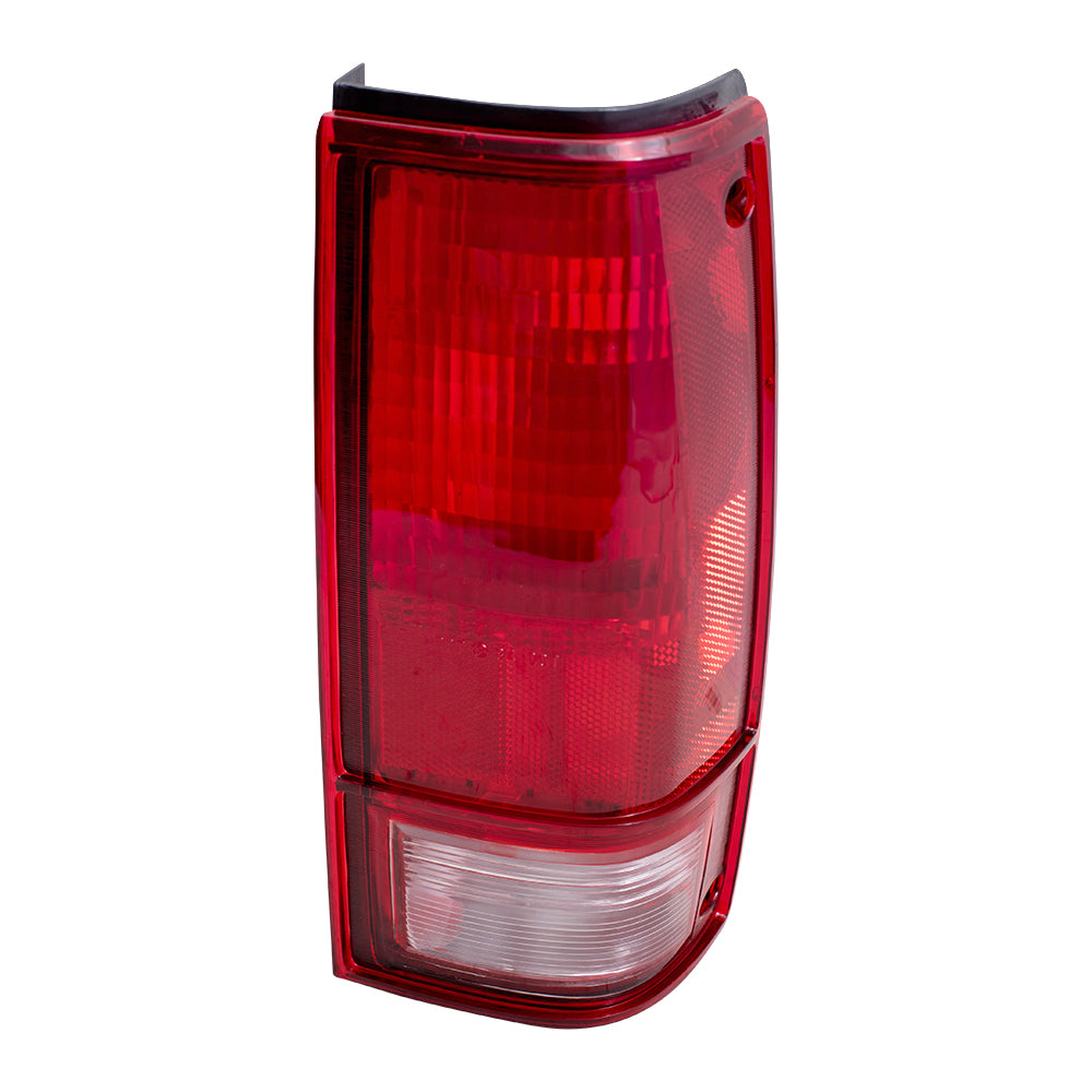 Brock Replacement Passenger Tail Light Lens Compatible with 82-93 S10 S15 Sonoma Pickup Truck 915710