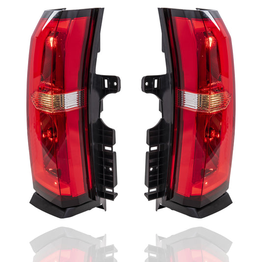 Brock 1222-0112S Replacement Tail Light Assembly Set Simple Design