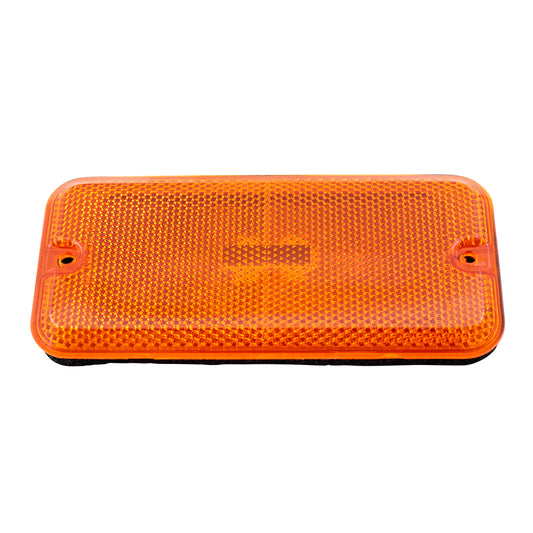 Brock Replacement Front Signal Side Marker Light Compatible with 1985-1996 G/P Van Early Design 915489