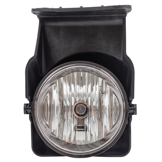 Brock Replacement Passenger Fog Light Compatible with 2005-2007 Sierra Pickup Truck 15776383