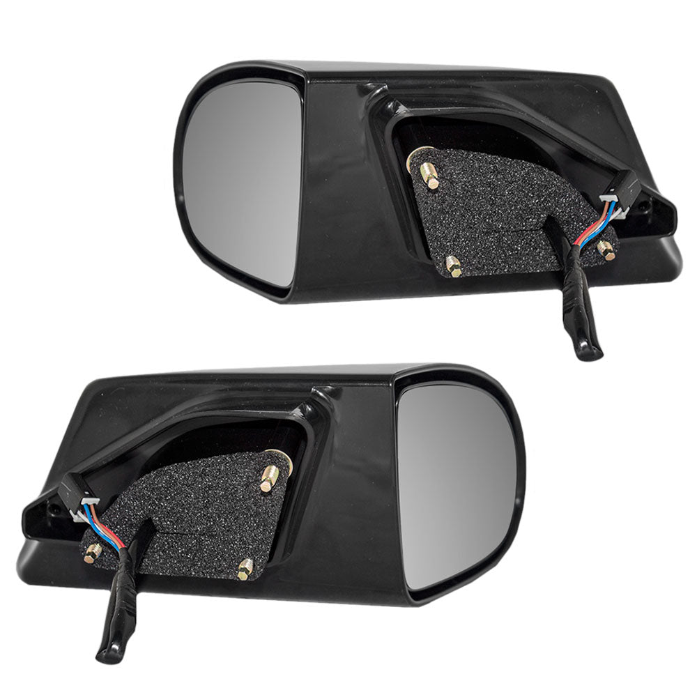 Brock Replacement Driver and Passenger Set Power Side Door Mirrors Ready-to-Paint Compatible with 1993-20002 Camaro 10279358 10279357