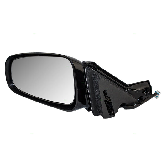 Brock Replacement Driver Side Power Mirror Paint to Match Black without Heat Compatible with 2000-2005 Impala 10331492 GM1320218