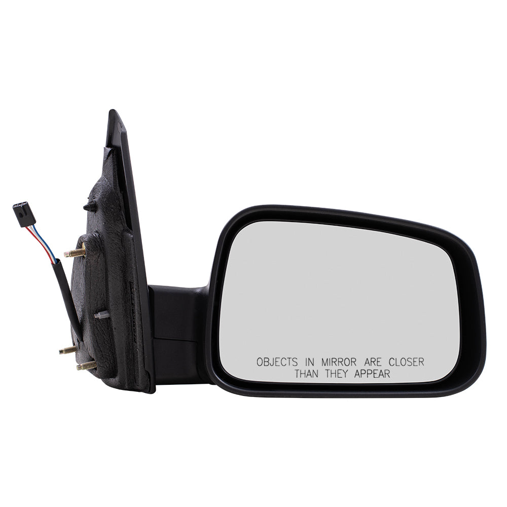 Brock Replacement Passenger Power Side Door Mirror Bright Chrome Cover Compatible with 2006-2011 HHR 20923830