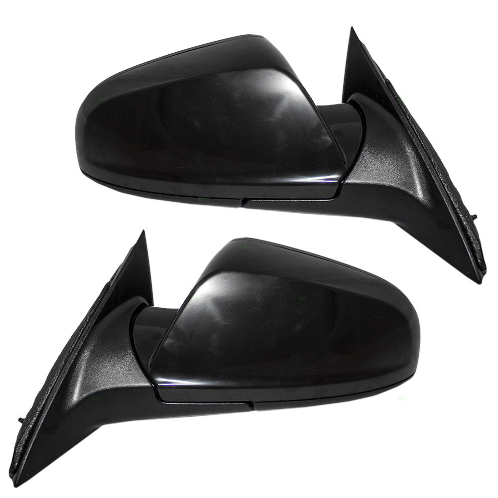 Brock Replacement Driver and Passenger Set Power Side Door Mirrors Heated Compatible with Aura Malibu 20893713 25853523