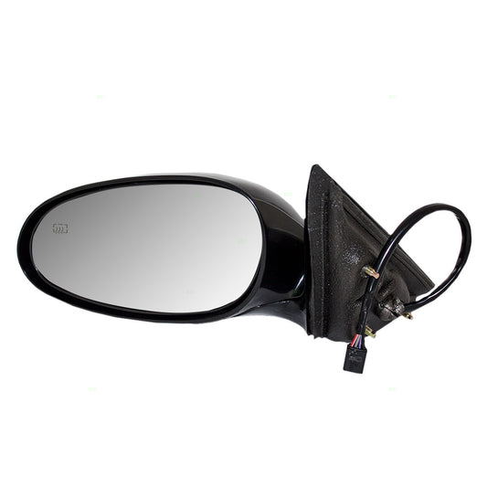 Brock Replacement Driver Power Side Door Mirror Heated Compatible with 1997-2002 Century Regal 10316927