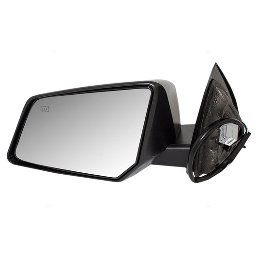 Brock Replacement Driver Power Side Door Mirror Heated Manual Folding Compatible with Outlook Acadia Traverse