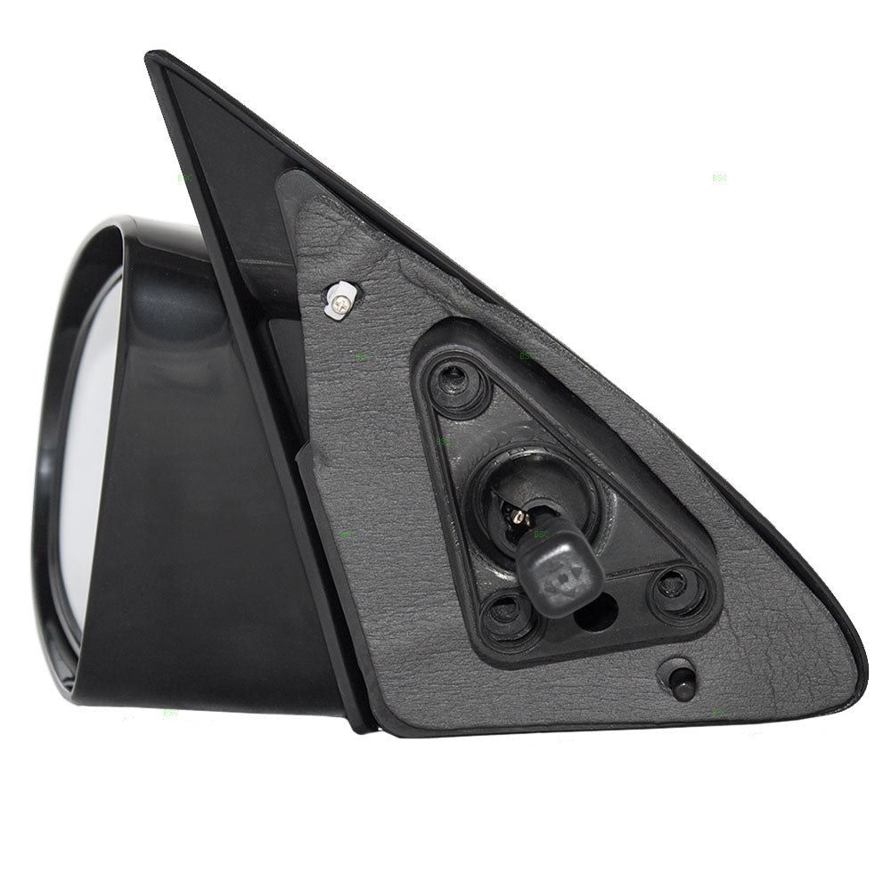 Brock Replacement Driver Manual Remote Side Door Mirror Non-Folding Compatible with 1993-1997 Prizm 94855360