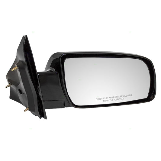 Brock Replacement Passenger Manual Side Door Below Eyeline Mirror Compatible with 1988-2005 Astro Safari Van 15757378