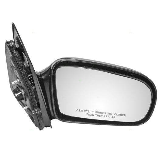 Brock Replacement Passenger Manual Side Door Mirror Compatible with 1995-2005 Cavalier Sunfire Sedan 22728849