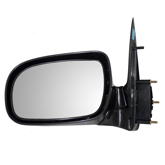 Brock Replacement Driver Manual Side Door Mirror Compatible with Venture Uplander Silhouette Trans Sport Van