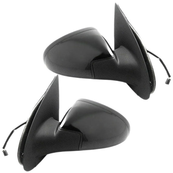 Replacement Driver and Passenger Set Power Side Door Mirrors with Cap Compatible with G5 Cobalt Sedan 25831896 25831895