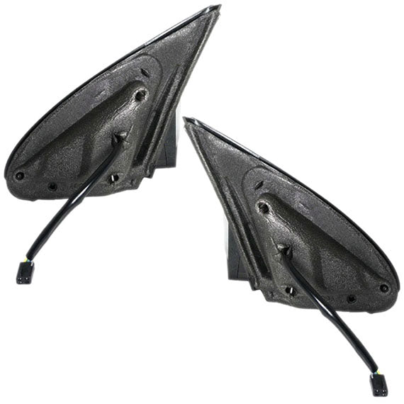 Replacement Driver and Passenger Set Power Side Door Mirrors with Cap Compatible with G5 Cobalt Sedan 25831896 25831895