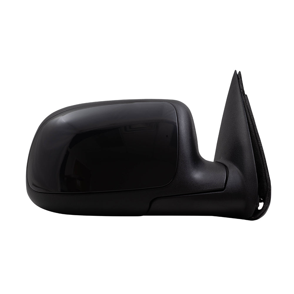 Brock Aftermarket Replacement Passenger Right Power Mirror Paint to Match Black with Heat-Memory-Signal On Glass-Puddle Light-Power Folding without Auto Dim Compatible with 2003-2006 Chevy Silverado