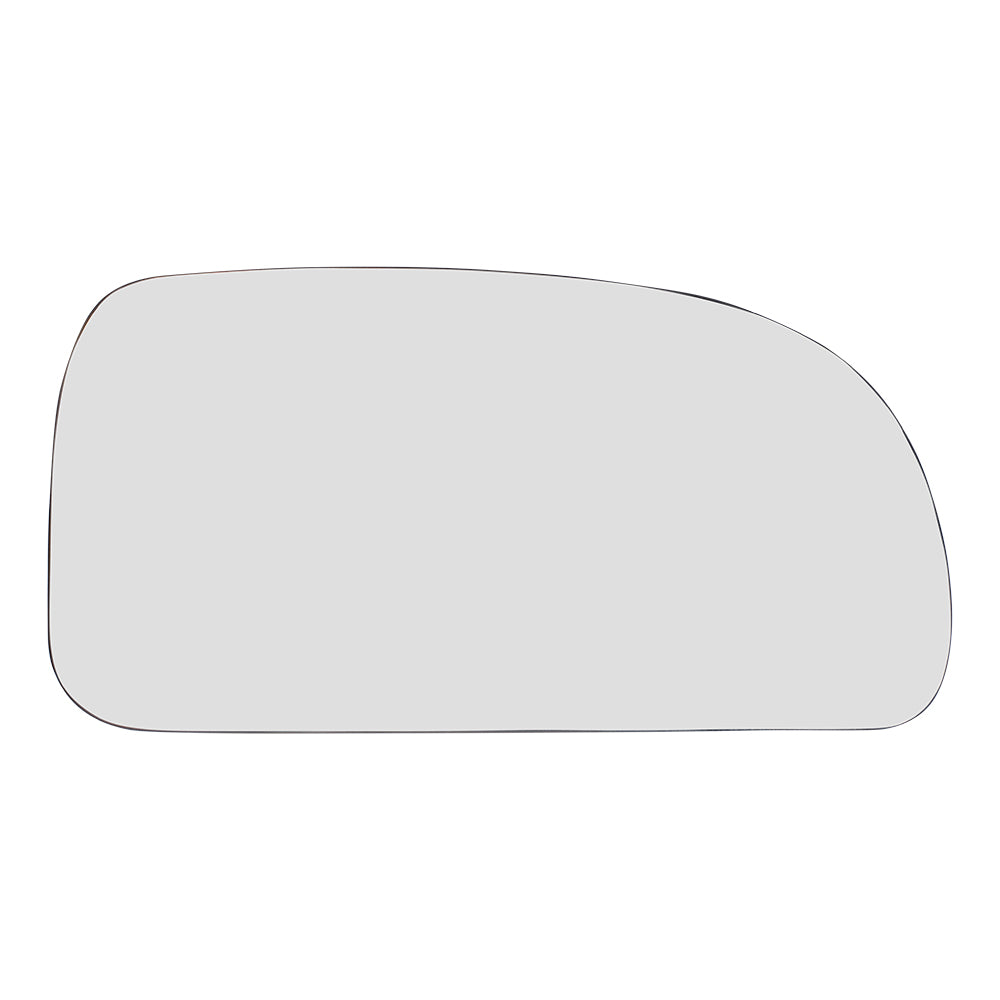 Brock Replacement Set Driver and Passenger Door Mirror Glass Compatible with Ascender Bravada 9-7X Envoy Rainier Trailblazer 88980570 88980571