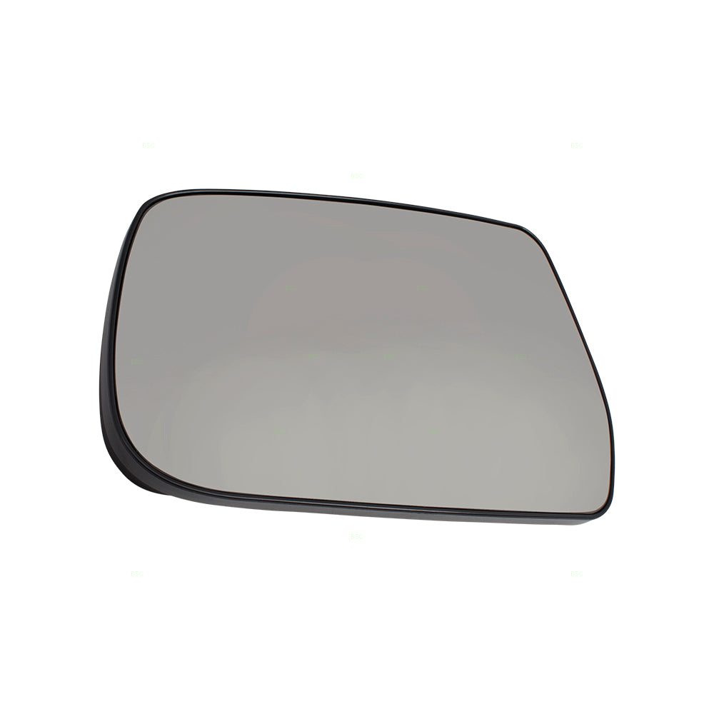 Brock Replacement Set Driver and Passenger Door Mirror Glass & Bases Compatible with 10-14 Equinox Terrain