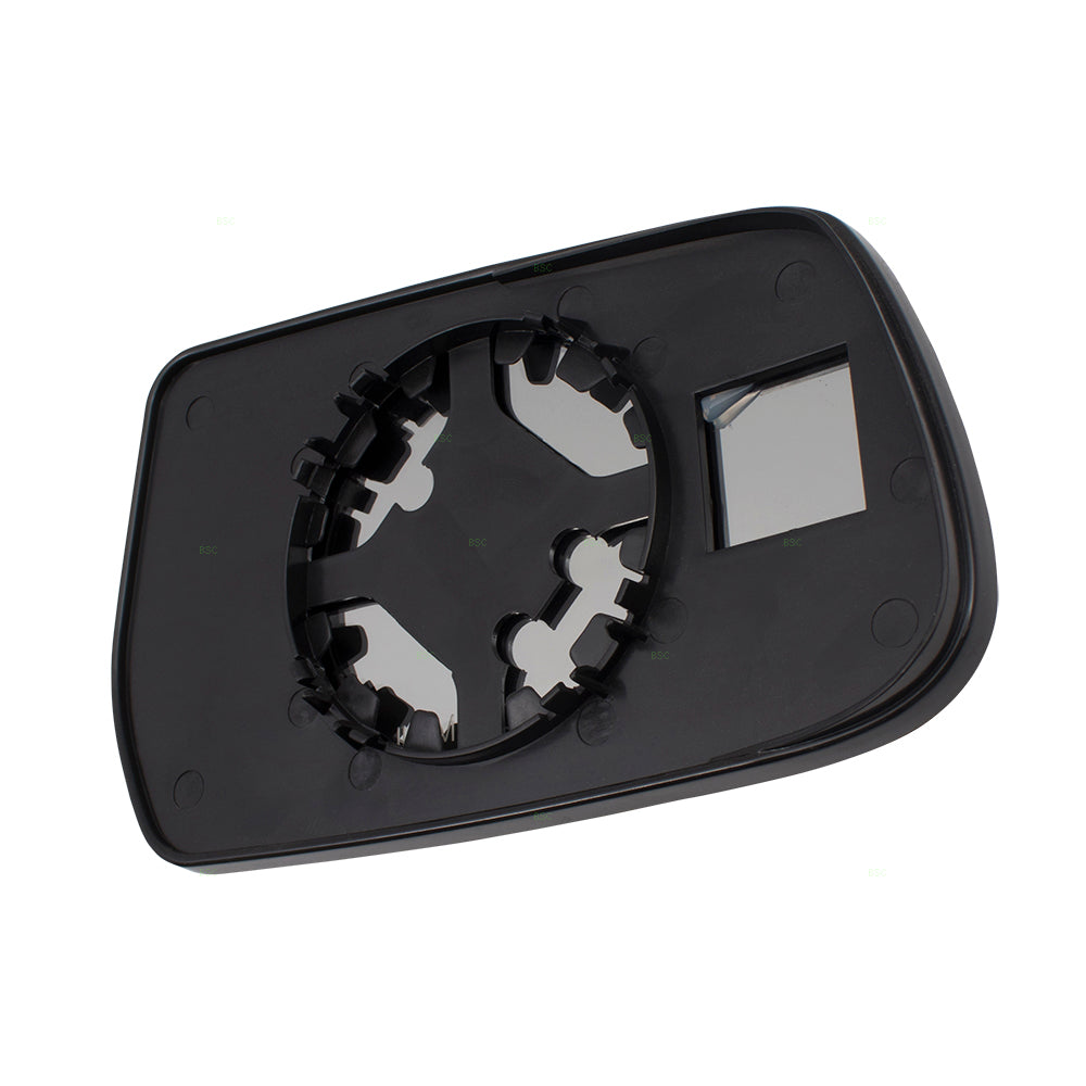 Brock Replacement Set Driver and Passenger Door Mirror Glass & Bases Compatible with 10-14 Equinox Terrain