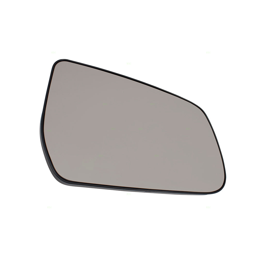 Brock Replacement Passenger Side Door Mirror Glass & Base Compatible with 10-14 Equinox Terrain 20815186