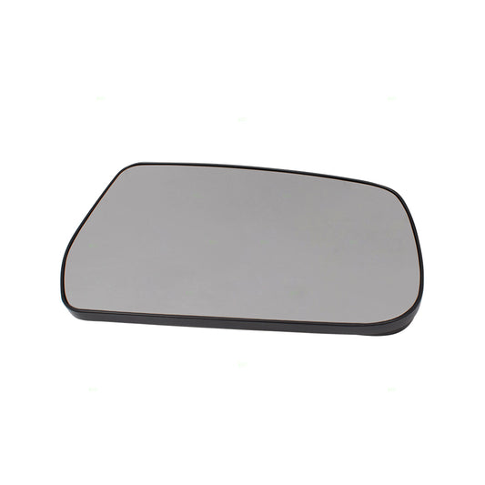 Brock Replacement Passengers Side Door Mirror Glass & Base Heated Compatible with 10-14 Equinox Terrain 20873492