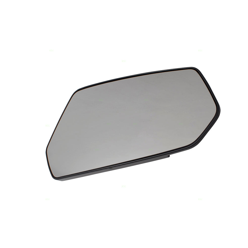 Brock Replacement Passenger Side Door Mirror Glass & Base Compatible with 10-15 Camaro 92235873